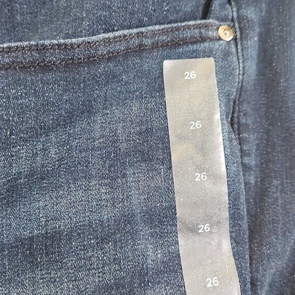 Lane Bryant Mid Rise Flare Stretch Blue Jeans Women's Plus Size 26 NWT MSRP $89 - Picture 6 of 16